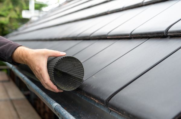 Gutter Mesh Installation in Kinston
